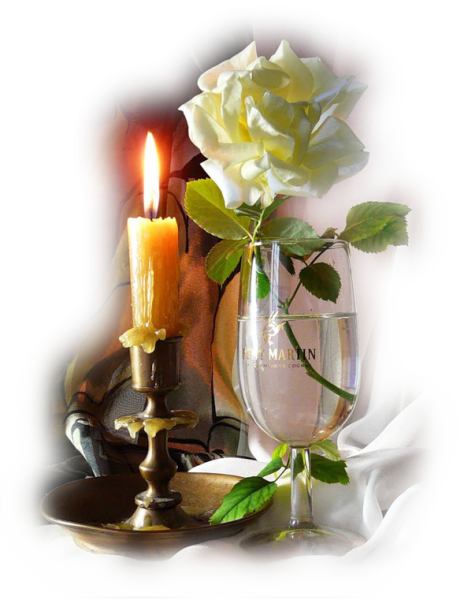 Светлая память цветы и свечи