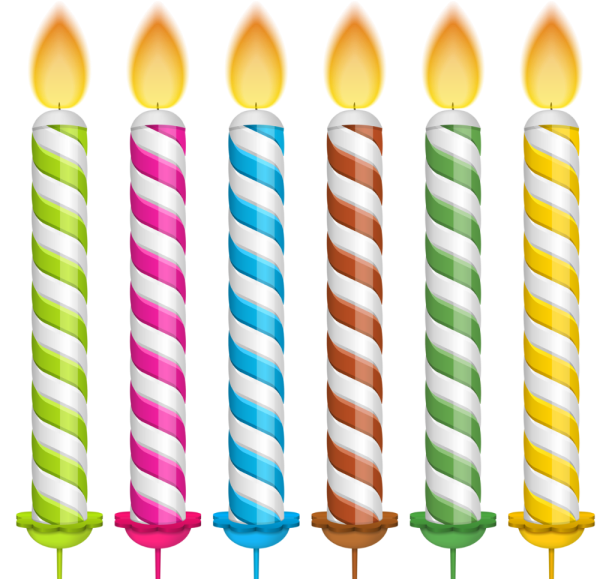 Торт со свечками рисунок