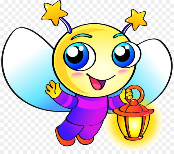 Светлячки мультяшные