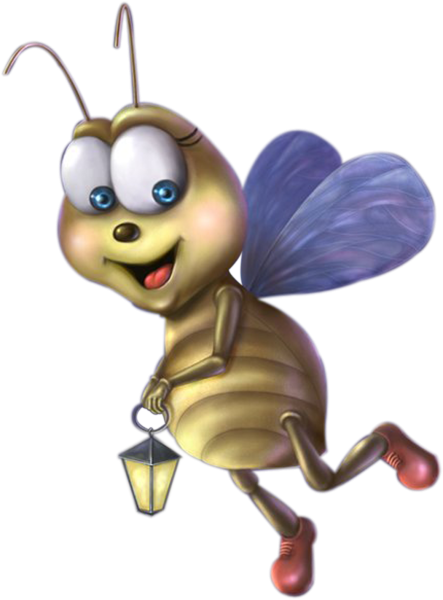 Мультяшные насекомые