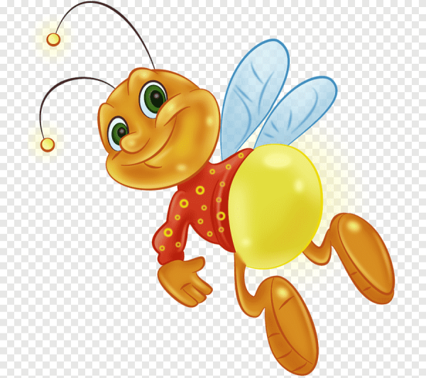 Мультяшные насекомые