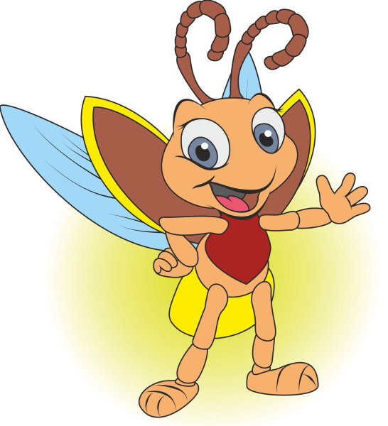 Светлячок рисунок