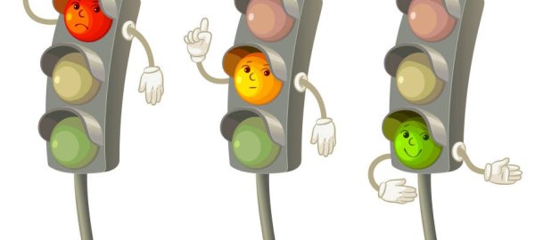 Лицо для светофора