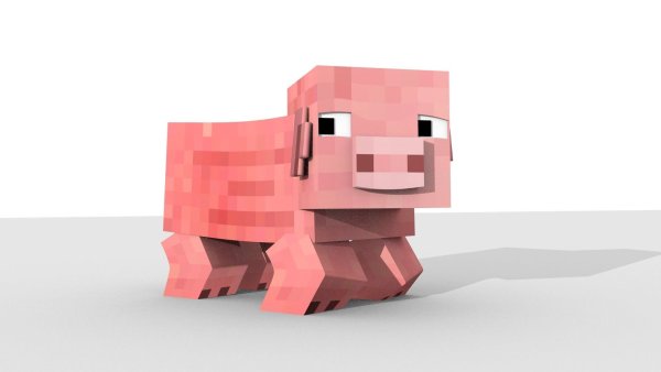 Свинья майнкрафт