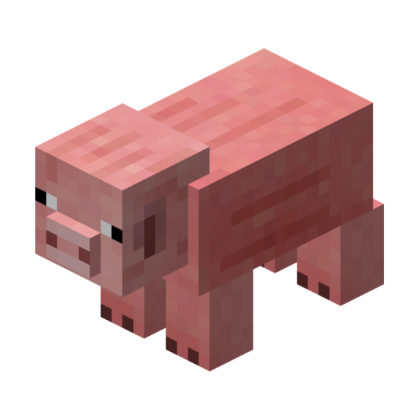Свинка майнкрафт картинки