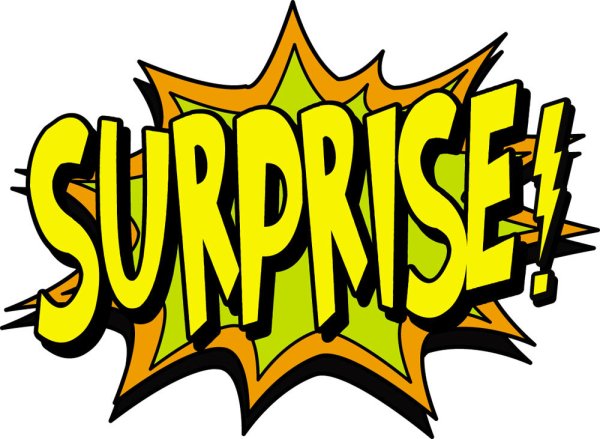 Сюрприз надпись