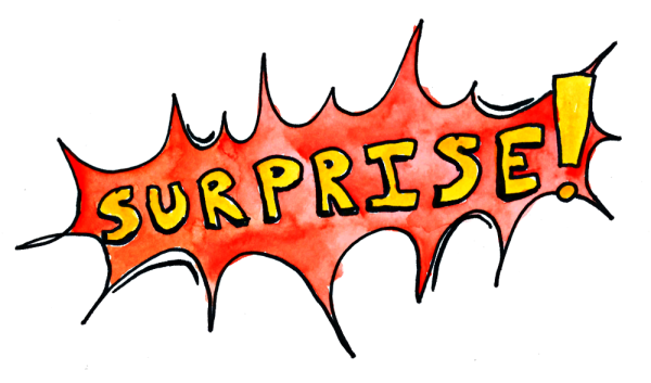 Surprise надпись