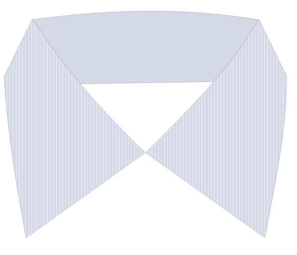 Воротник на прозрачном фоне