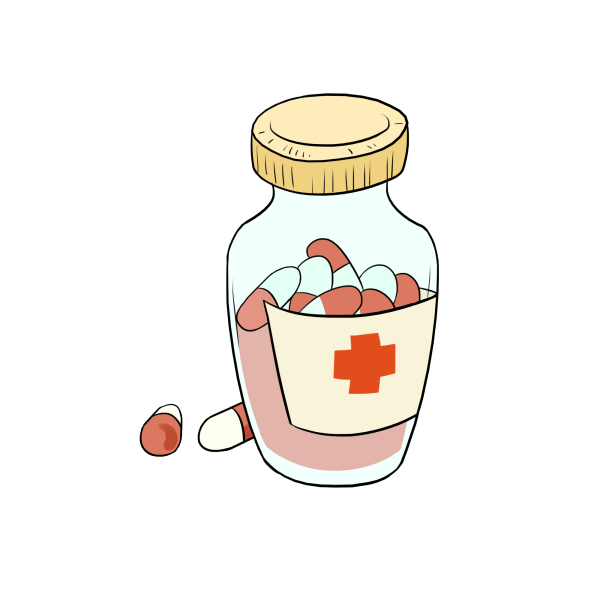 Лекарство в баночках для детей