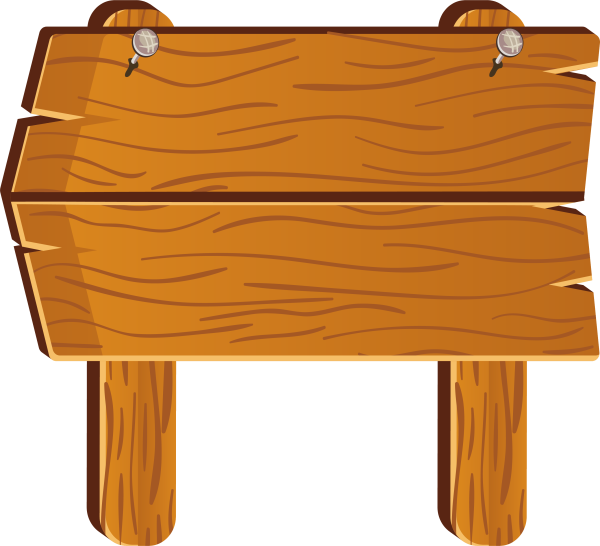 Деревянный указатель