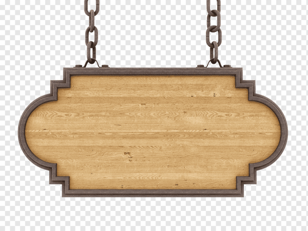 Деревянная табличка пустая