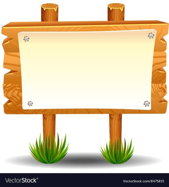 Табличка деревянная для надписи мультяшная