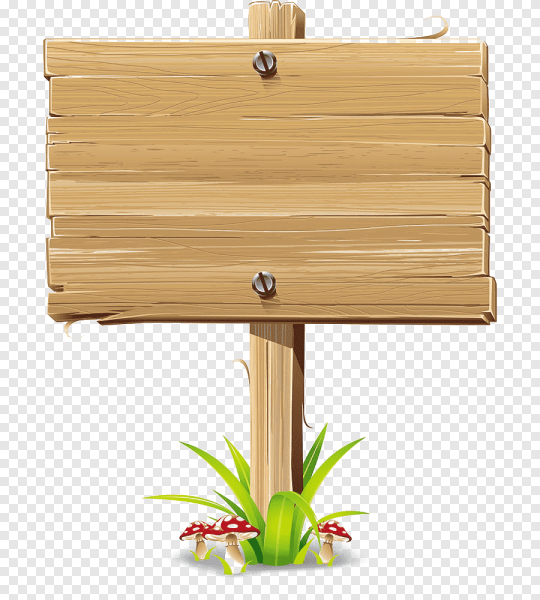 Деревянная табличка