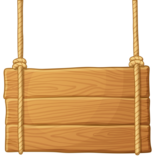 Деревянная табличка