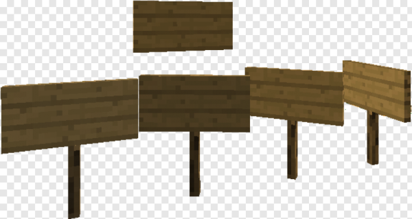 Табличка в МАЙНКРАФТЕ