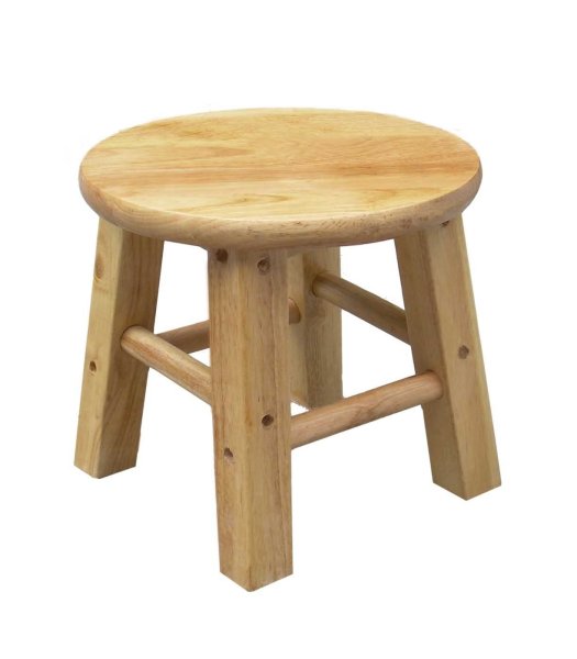 Табурет на белом фоне