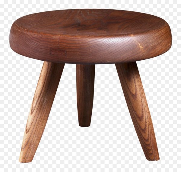 Табурет на прозрачном фоне