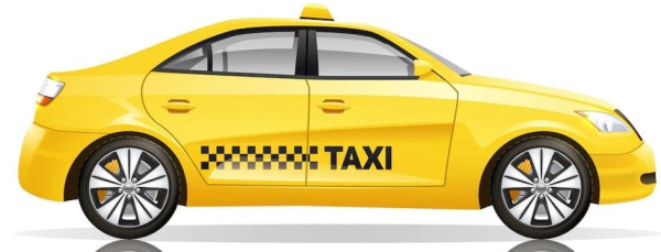 Машина такси для детей