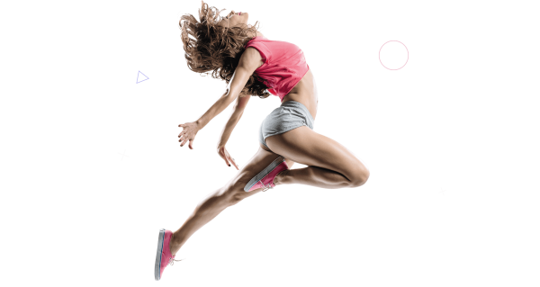 Танцор в прыжке