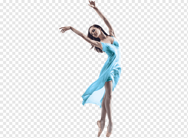 Современная хореография на прозрачном фоне девушка