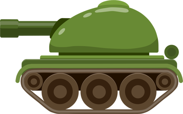 Танк векторное изображение