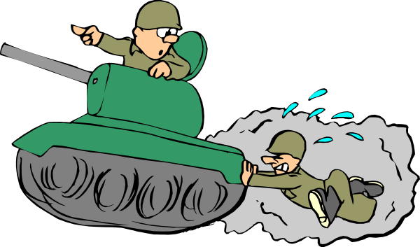 Танкист мультяшный