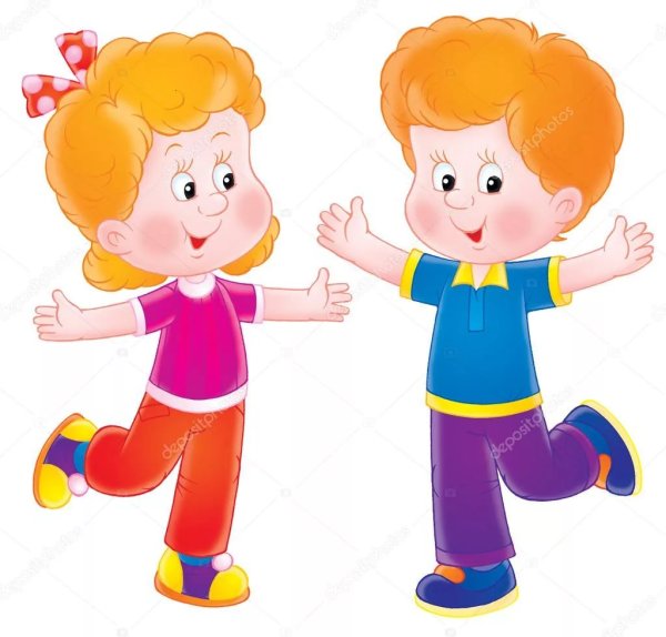 Мальчик и девочка танцуют иллюстрации