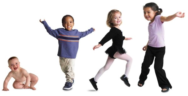 Дети двигаются