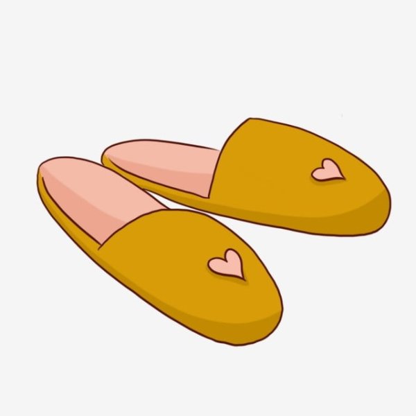 Тапочки вектор