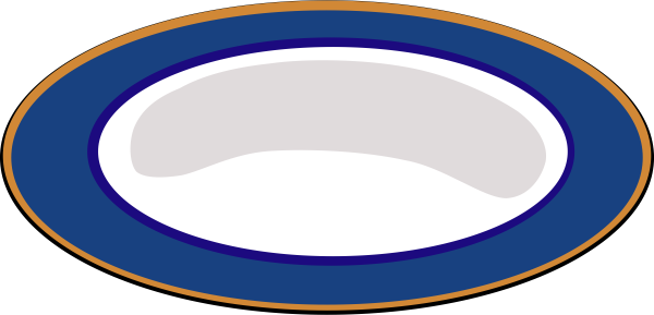Тарелка клипарт