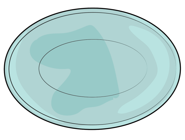 Рисовать тарелку