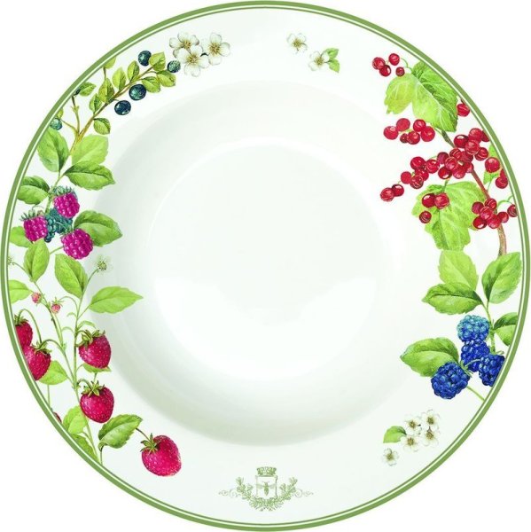 Тарелка на прозрачном фоне