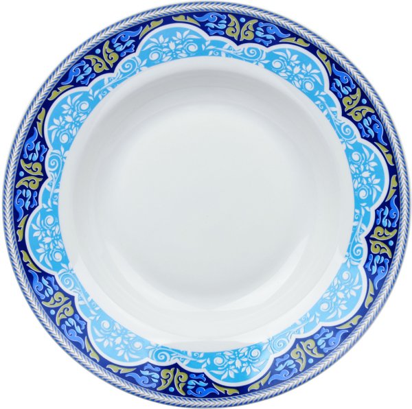 Тарелка глубокая DASEN, фарфор, диаметр 20 см