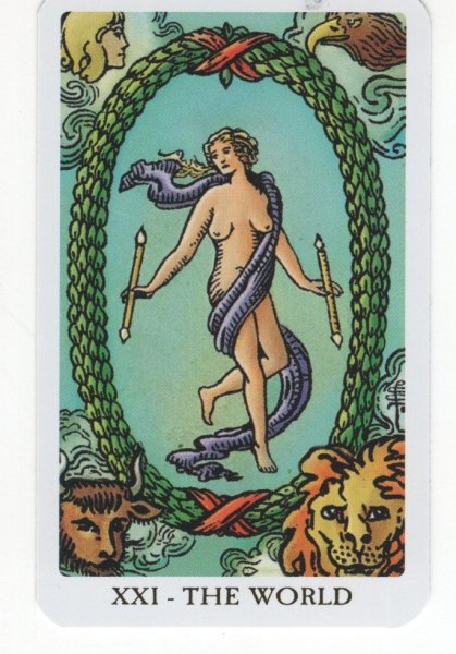 21 Аркан Таро Уэйта