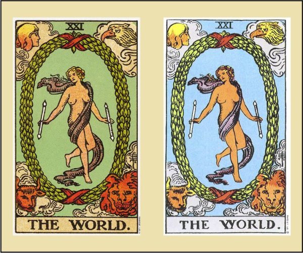 21 Аркан Таро Уэйта