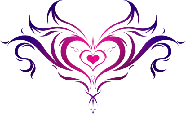 Сердце суккуба тату