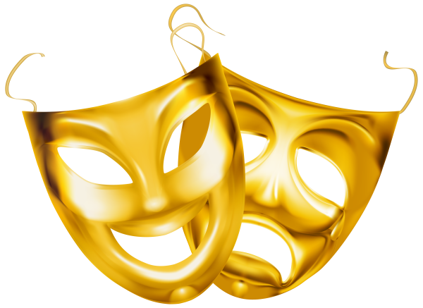 Золотая Театральная маска