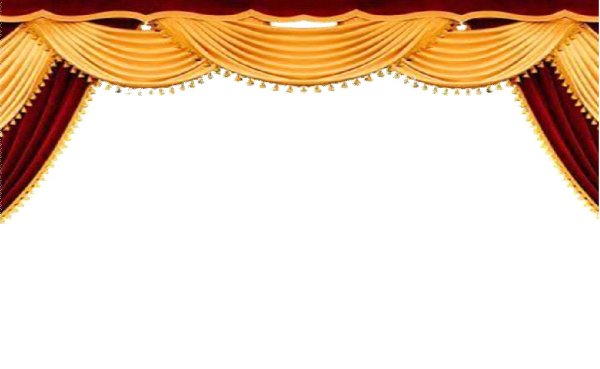 Рамка театр на прозрачном фоне