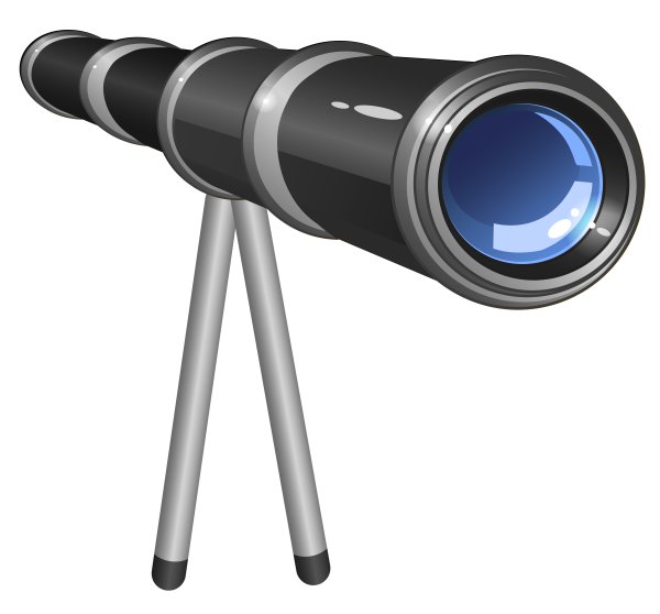 Телескоп мультяшный