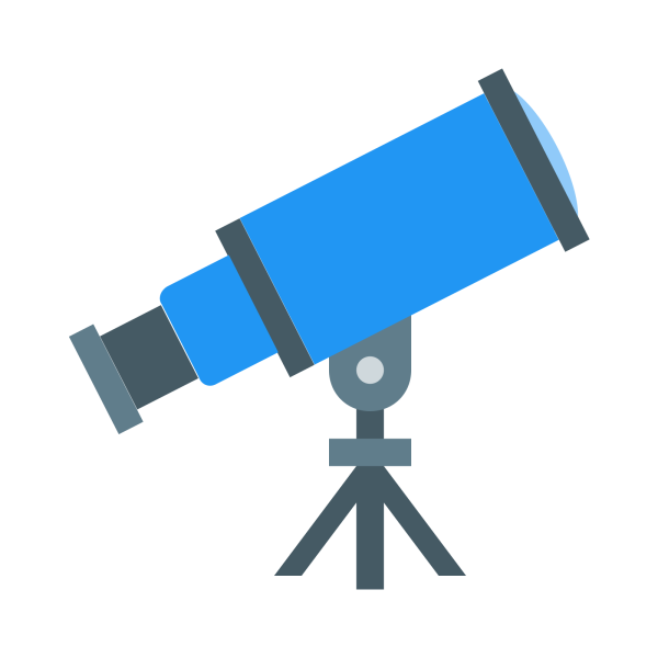 Телескоп иконка