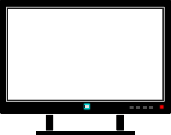 Телевизор на прозрачном фоне