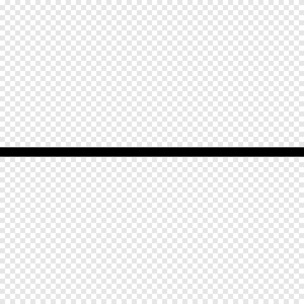 Прямая линия без фона