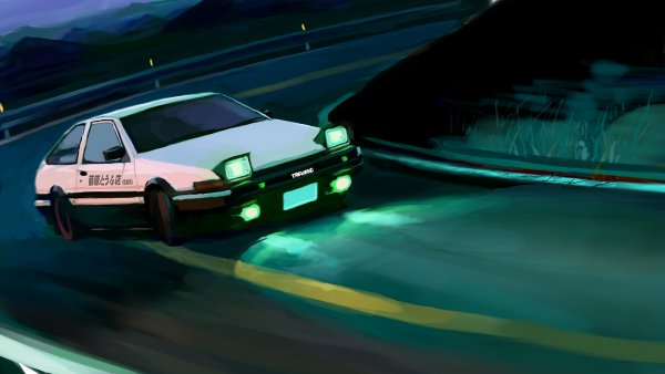 Toyota ae86 Trueno initial d