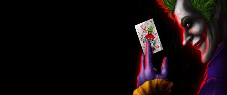 Джокер на Красном фоне