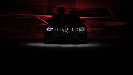 Мерседес АМГ 63 ГТ В темноте