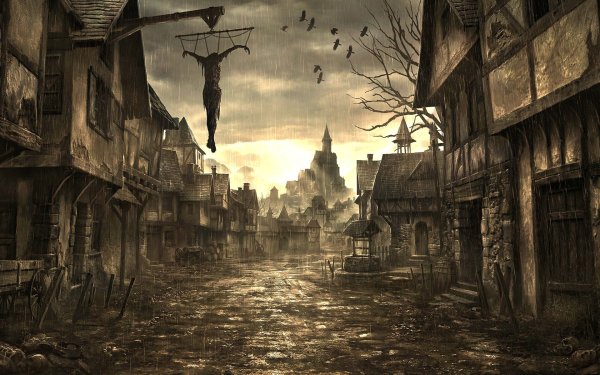 Мрачный пейзаж