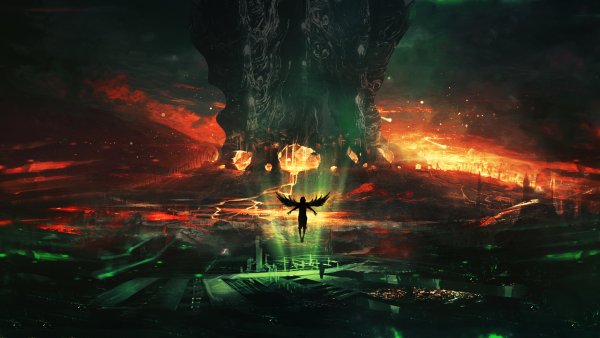 Обои на рабочий стол ад