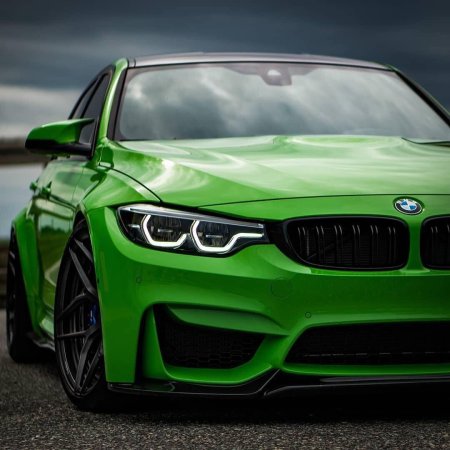 BMW m4 зеленая