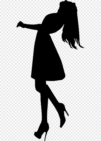 Силуэт девушки