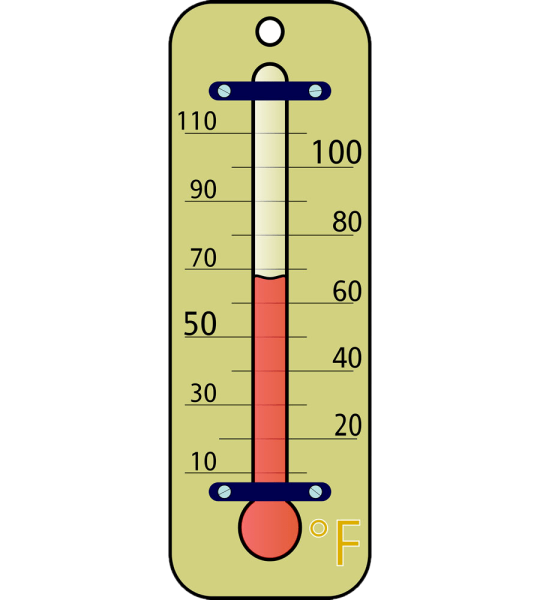 Термометр нарисованный